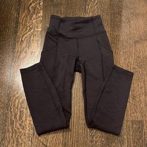 LULULEMON leggings with pockets.